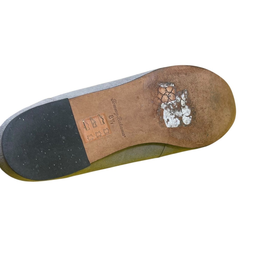 Tommy Bahama Women's Coastal Drinks Loafers Gray Suede Embroidery Slip On 8.5 - Picture 10 of 14